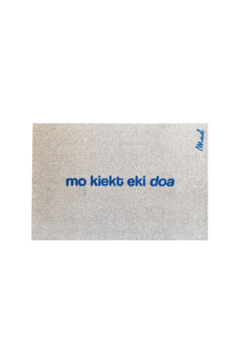 Vloermat 'mo kiekt eki doa' (Danny)