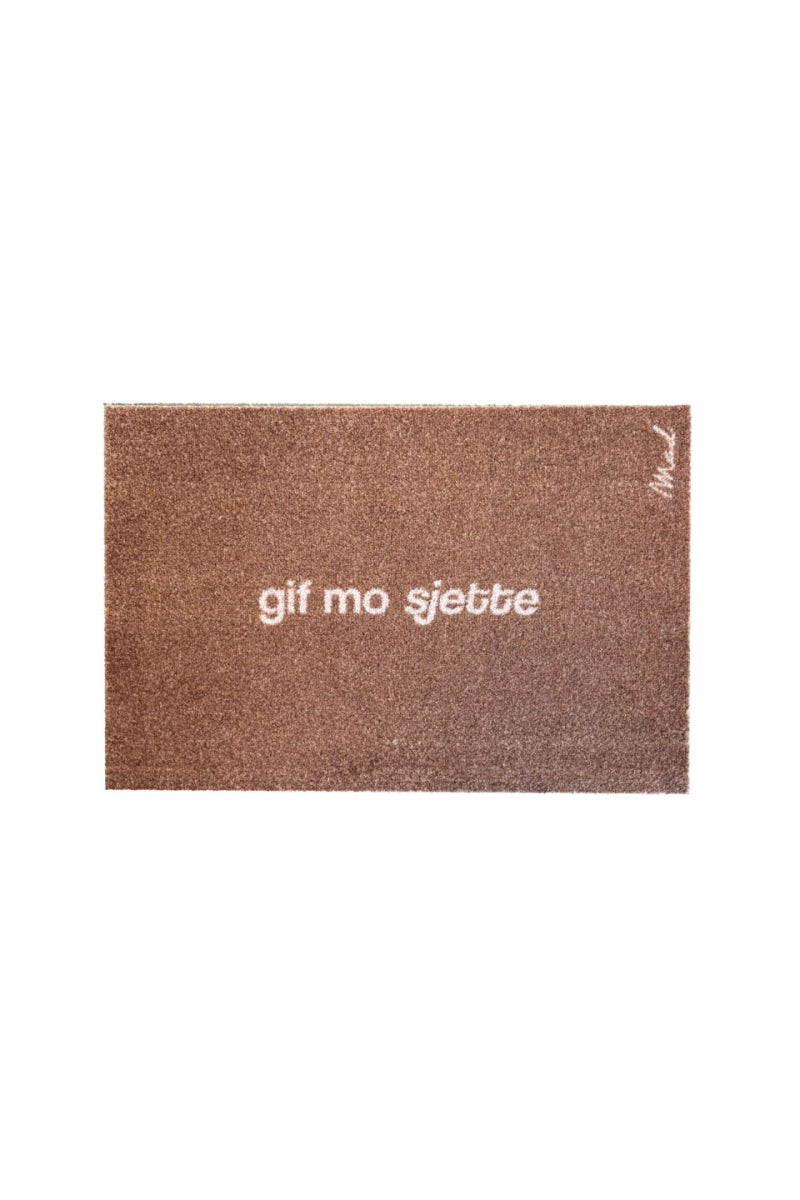 Vloermat 'gif mo sjette' (Diane)