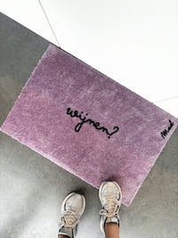 Vloermat 'wijnen' (Violet)
