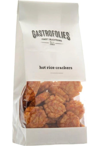 Hot rice crackers